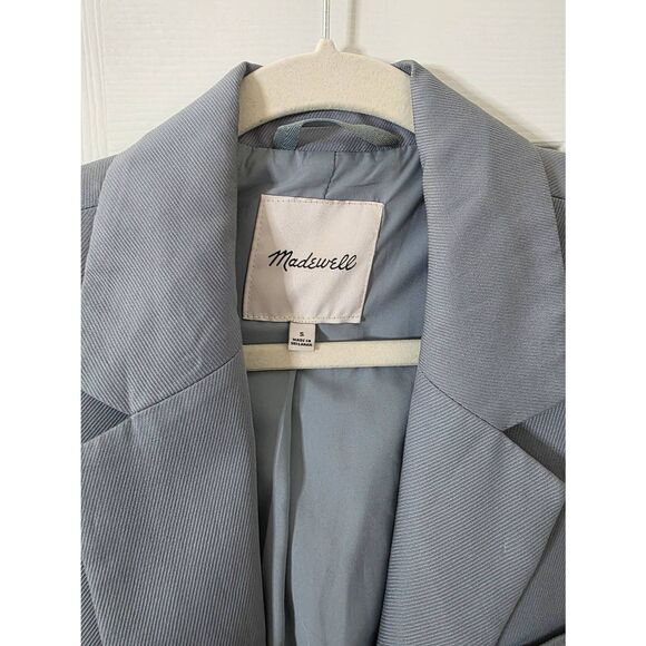 Madewell The Larsen Blazer in Drapeweave S  $178 - Picture 7 of 8